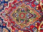 1963 QOM Rug - Birds & Flowers - 2.15×1.40m - 14003 - Image 4