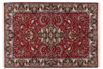 Antique Handmade Kashan Rug